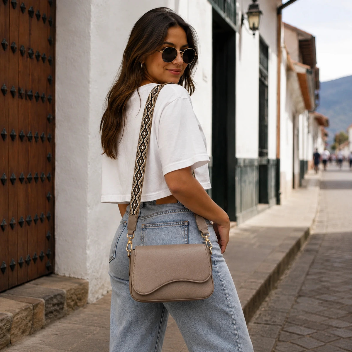 Bolso Carriel Duna de Cuero Premium - Precio Exclusivo De Lanziamiento🎁