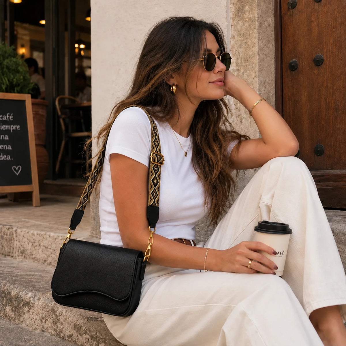 Bolso Carriel Duna de Cuero Premium - Precio Exclusivo De Lanziamiento🎁