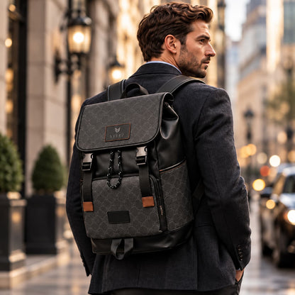 Mochila DAVINCI VELEZ Cuero Legítimo – Estilo Atemporal