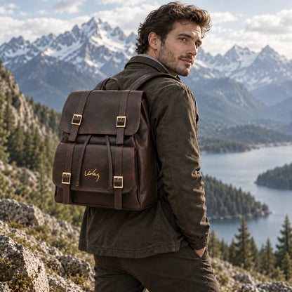 Morral Vélez de Cuero Premium para Hombre – Lote Exclusivo con 70% de Descuento
